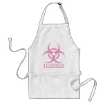 Pink Biohazard Apron