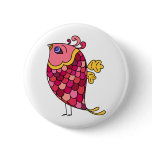 Pink Bird With Scales