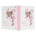 Pink Birds & Flowers Photo Baby Girl Album 2 binders