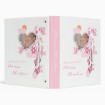 Pink Birds & Flowers Photo Baby Girl Album 2 Binder