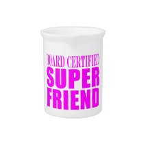 Pink Birthdays & Christmas : Super Friend Pitcher