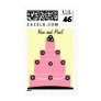 Pink Black Customize with your Names Stamps