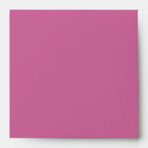 Pink Black Damask Envelope