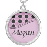 Pink & Black Fashion Necklace