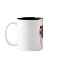 Pink & Black Gift Mug