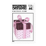 Pink &amp; Black Gift Stamp