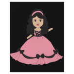 Pink & Black Gown Princess 2 Flyers