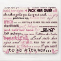 pink & black mousepad by CNWiliams pink & black mousepad