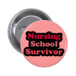 Pink Black Nursing School Survivor