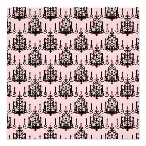 Pink Black Paris Birthday Party Personalized Invitation