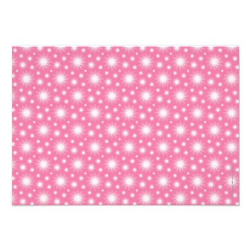 Pink/ Black Party Ticket RSVP Reply Card