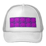 Pink & Black Pattern Hat