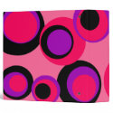 Pink Black Purple dots