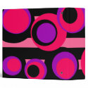 Pink Black Purple dots Black Stripes