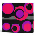 Pink Black Purple dots Black Stripes