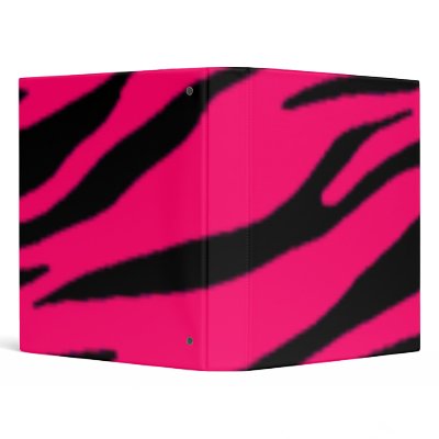 Zebra Binder