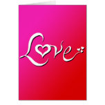 Pink Blend Love Card