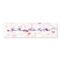 Pink Bliss (Valentine's Day) Bumper Sticker
