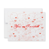 Pink Bliss (Valentine's Day) Custom Announcements