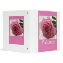 pink block bridesmaid binder by studioportosabbia pink block bridesmaid binder