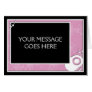 pink block scheme card