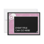 pink block scheme custom announcement