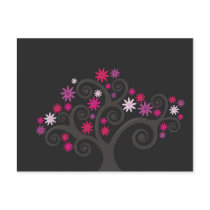 Pink Blooms Postcard by spinsugar Pink Blooms Postcard