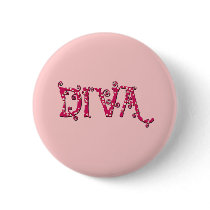 PINK BLOSSOM DIVA buttons