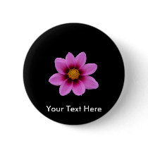 Pink Blossom Pin ~ Customize! buttons by Regella Pink Blossom Pin ~ Customize! buttons