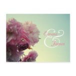 Pink Blossom Save the Date Postcard