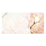 "Pink Blossom View"Photo Card