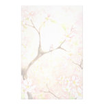 "Pink Blossom View" Stationery