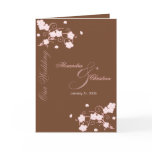 Pink Blossom Wedding Invitation Announcement cards