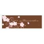 Pink Blossom Wedding Table Place Card