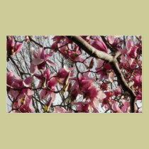 Pink Blossoms business cards