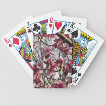 Pink Blossoms playing cards
