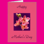 Pink Blossoms Mothers Day Card