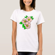 Pink Blossums t-shirts