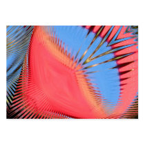 Pink & Blue Abstract ~ ATC Business Cards