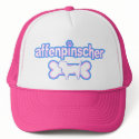 Pink & Blue Affenpinscher hats