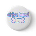 Pink & Blue Afghan Hound buttons by MenagerieMayhem Pink & Blue Afghan Hound buttons