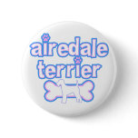 Pink &amp; Blue Airedale Terrier