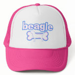 Pink & Blue Beagle Mesh Hat