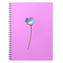 Pink Blue Bell Notebook.