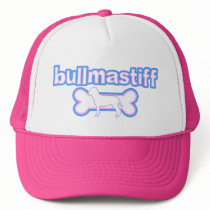 Pink & Blue Bullmastiff hats