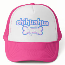 Pink & Blue Chihuahua hats by MenagerieMayhem Pink & Blue Chihuahua hats