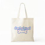 Pink & Blue Dachshund bags