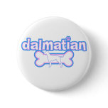Pink & Blue Dalmatian buttons