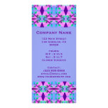 pink blue flowers rack cards