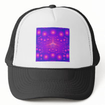 Pink & Blue Fractal: Vector Art: hats by spiritswitchboard Pink & Blue Fractal: Vector Art: hats